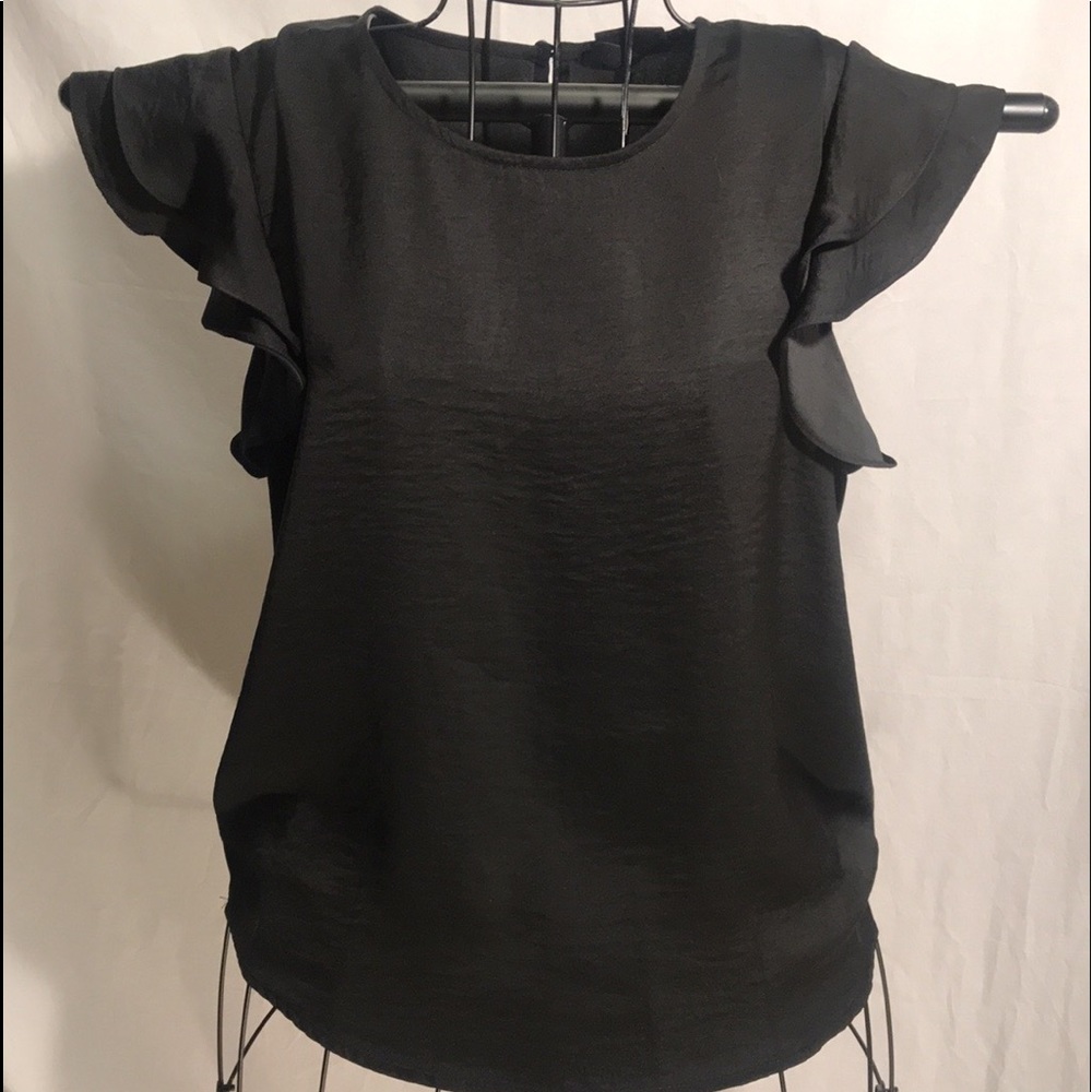 Cap sleeve blouse